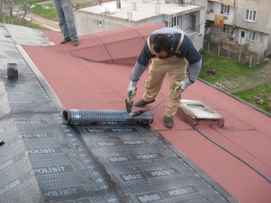 İzmir teras çatı membran su yalıtımı uygulaması